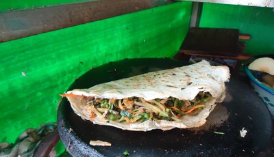 特产美食   临沭摊煎饼