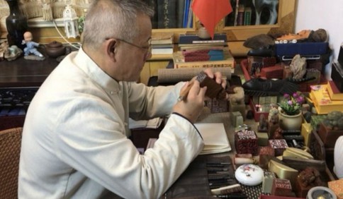 同舟共济，中国必胜！李守敬挥“刀”战疫为武汉加油